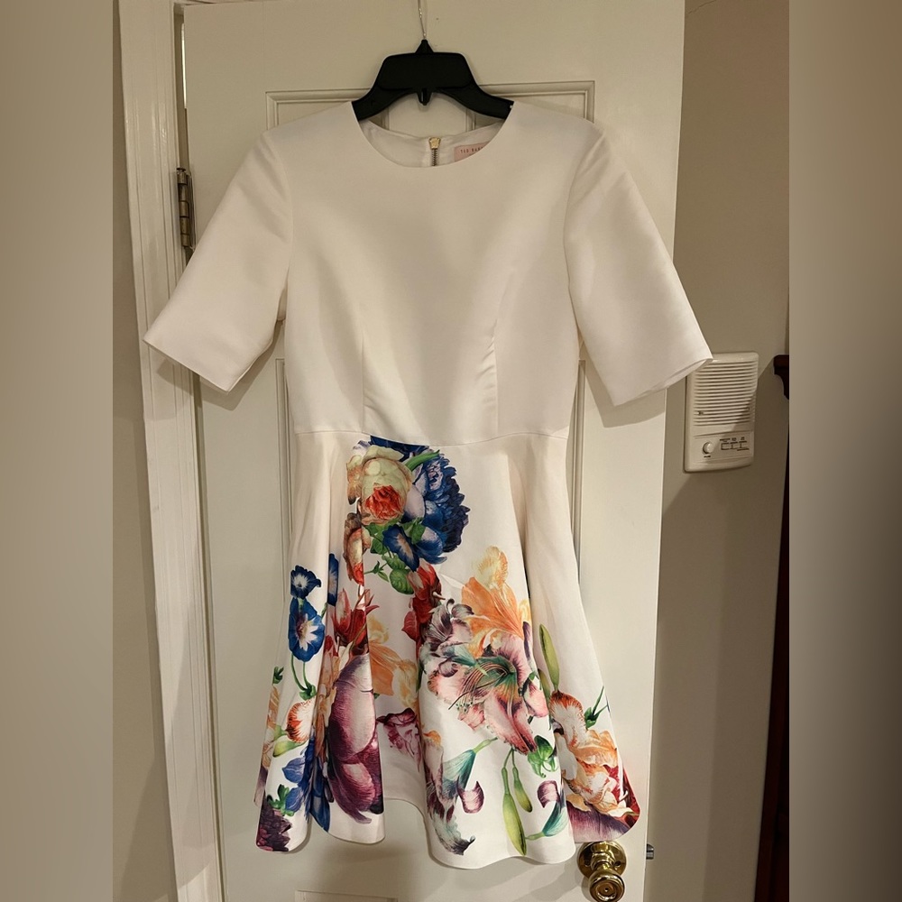 Ted Baker Cap Sleeve Tea Dress